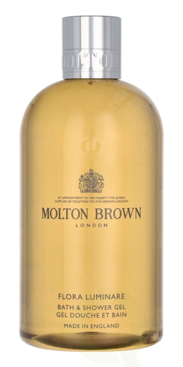 Molton Brown M.Brown Flora Luminare Bath & Shower Gel 300 ml i gruppen HELSE OG SKJØNNHET / Hudpleie / Kroppspleie / Bad- og dusjkrem hos TP E-commerce Nordic AB (C63896)