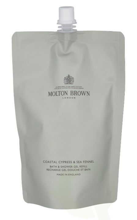 Molton Brown M.Brown Coastal Cypress & Sea Fennel Bath & Shower Gel 400 ml i gruppen HELSE OG SKJØNNHET / Hudpleie / Kroppspleie / Bad- og dusjkrem hos TP E-commerce Nordic AB (C63936)