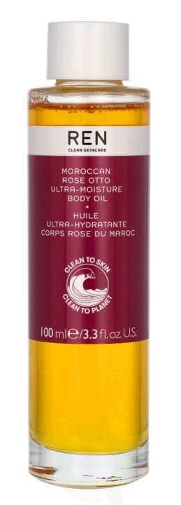 REN Moroccan Rose Otto Ultra Moisture Body Oil 100 ml i gruppen HELSE OG SKJØNNHET / Hudpleie / Kroppspleie / Body lotion hos TP E-commerce Nordic AB (C63940)