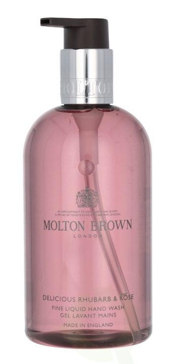 Molton Brown M.Brown Delicious Rhubarb & Rose Liquid Hand Wash 300 ml i gruppen HELSE OG SKJØNNHET / Hudpleie / Kroppspleie / Duftsåpe hos TP E-commerce Nordic AB (C63992)