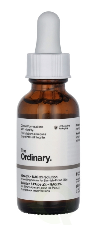 The Ordinary Aloe 2 % + NAG 2 % oppløsning 30 ml i gruppen HELSE OG SKJØNNHET / Hudpleie / Ansikt / Hudserum hos TP E-commerce Nordic AB (C64009)
