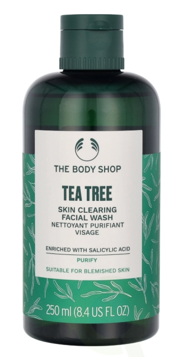 The Body Shop Tea Tree Skin Clearing Facial Wash 250 ml i gruppen HELSE OG SKJØNNHET / Hudpleie / Ansikt / Rengjøring hos TP E-commerce Nordic AB (C64016)