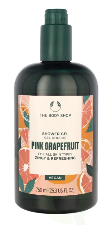 The Body Shop Shower Gel 750 ml Pink Grapefruit i gruppen HELSE OG SKJØNNHET / Hudpleie / Kroppspleie / Bad- og dusjkrem hos TP E-commerce Nordic AB (C64019)