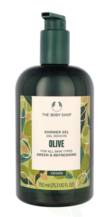 The Body Shop Shower Gel 750 ml Olive i gruppen HELSE OG SKJØNNHET / Hudpleie / Kroppspleie / Bad- og dusjkrem hos TP E-commerce Nordic AB (C64021)