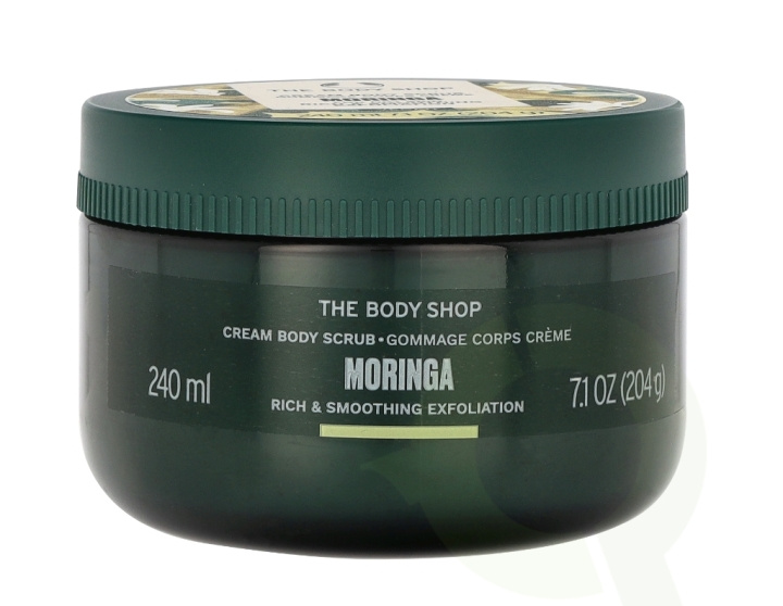 The Body Shop Body Scrub 240 ml Moringa i gruppen HELSE OG SKJØNNHET / Hudpleie / Ansikt / Skrubb/peeling hos TP E-commerce Nordic AB (C64048)
