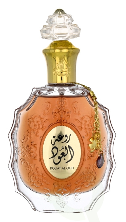 Lattafa Rouat Al Oud Edp Spray 100 ml i gruppen HELSE OG SKJØNNHET / Duft og parfyme / Parfyme / Unisex hos TP E-commerce Nordic AB (C64102)