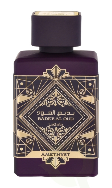 Lattafa Bade\'e Al Oud Amethyst Edp Spray 100 ml i gruppen HELSE OG SKJØNNHET / Duft og parfyme / Parfyme / Unisex hos TP E-commerce Nordic AB (C64115)