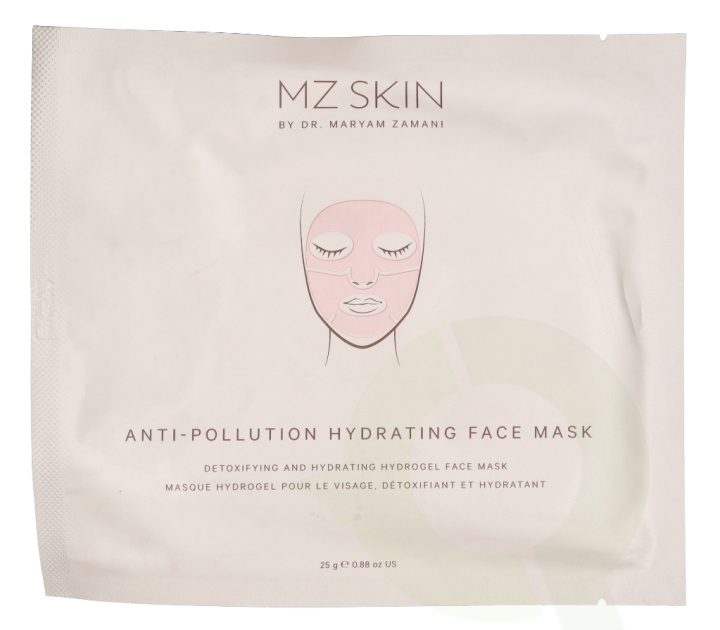 Mz Skin Anti-Pollution Hydrating Hydrogel Face Mask 25 g i gruppen HELSE OG SKJØNNHET / Hudpleie / Ansikt / Masker hos TP E-commerce Nordic AB (C64128)