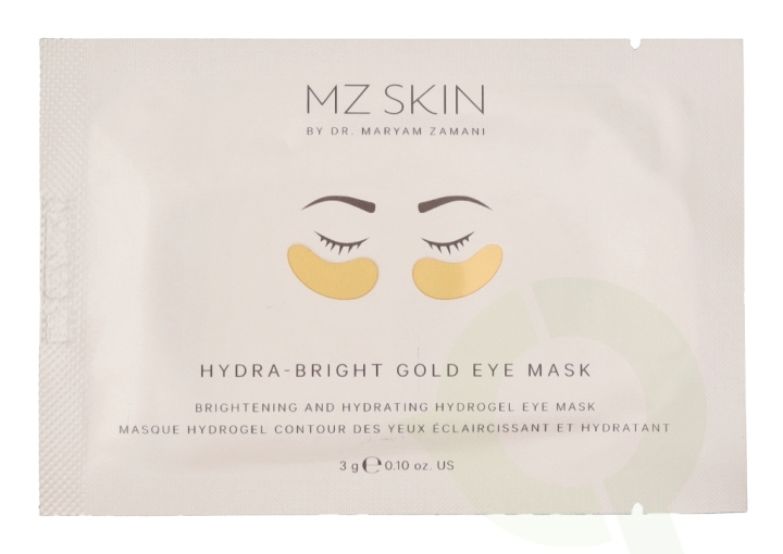 Mz Skin Hydra Bright Golden Eye Treatment Mask 3 g i gruppen HELSE OG SKJØNNHET / Hudpleie / Ansikt / Masker hos TP E-commerce Nordic AB (C64130)