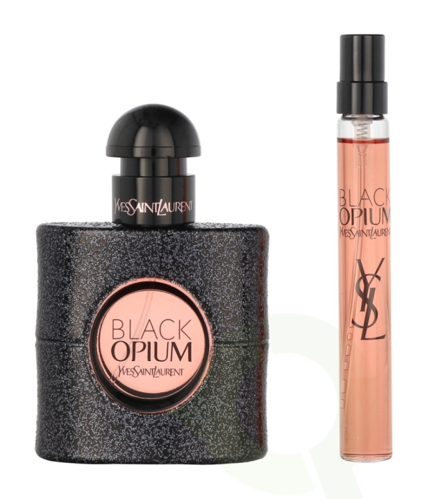 Yves Saint Laurent YSL Black Opium Giftset 40 ml Edp Spray 30ml/Edp 10ml i gruppen HELSE OG SKJØNNHET / Duft og parfyme / Parfyme / Parfyme for henne hos TP E-commerce Nordic AB (C64231)