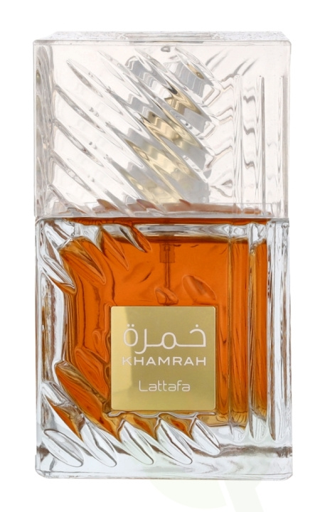 Lattafa Khamrah Edp Spray 100 ml i gruppen HELSE OG SKJØNNHET / Duft og parfyme / Parfyme / Unisex hos TP E-commerce Nordic AB (C64270)