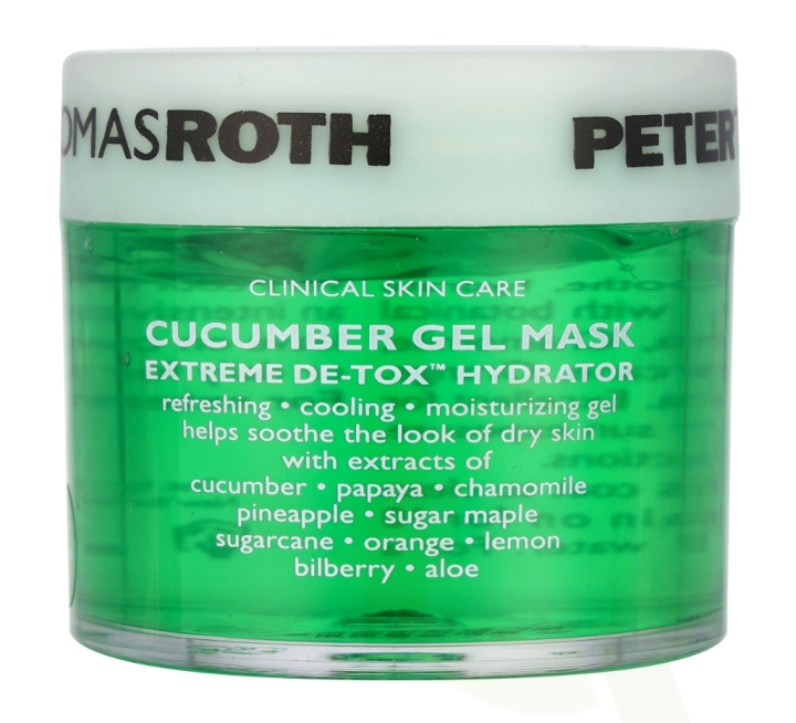 P.T. Roth Cucumber Gel Mask 50 ml i gruppen HELSE OG SKJØNNHET / Hudpleie / Ansikt / Masker hos TP E-commerce Nordic AB (C64274)