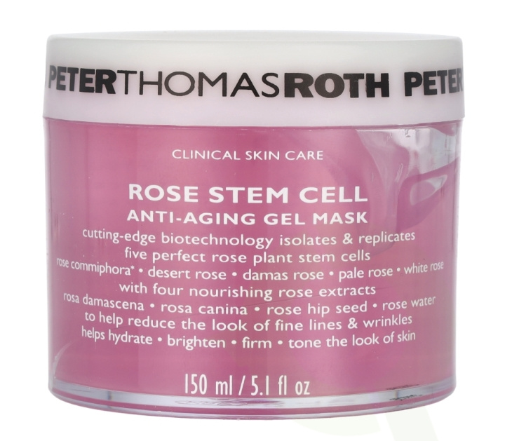 P.T. Roth Rose Stem Cell Anti-Aging Gel Mask 150 ml i gruppen HELSE OG SKJØNNHET / Hudpleie / Ansikt / Masker hos TP E-commerce Nordic AB (C64278)
