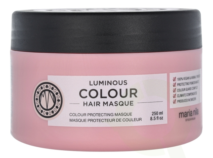 Maria Nila Luminous Colour Masque 250 ml i gruppen HELSE OG SKJØNNHET / Hår & styling / Hårpleie / Hårmaske hos TP E-commerce Nordic AB (C64378)