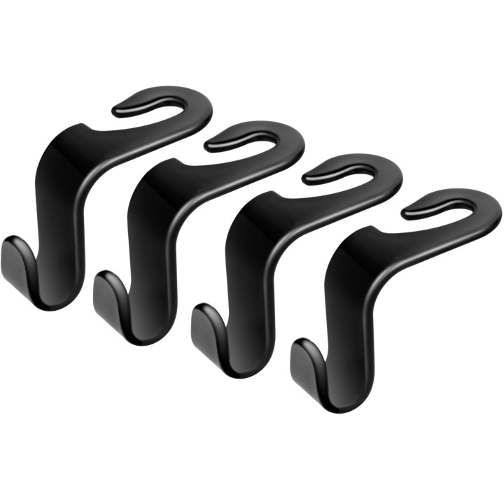 LogiLink Kroker for bilseter maks 20 kg 4-pk i gruppen Bil / Tilbehør / Accessories / Annet biltilbehør hos TP E-commerce Nordic AB (C64539)