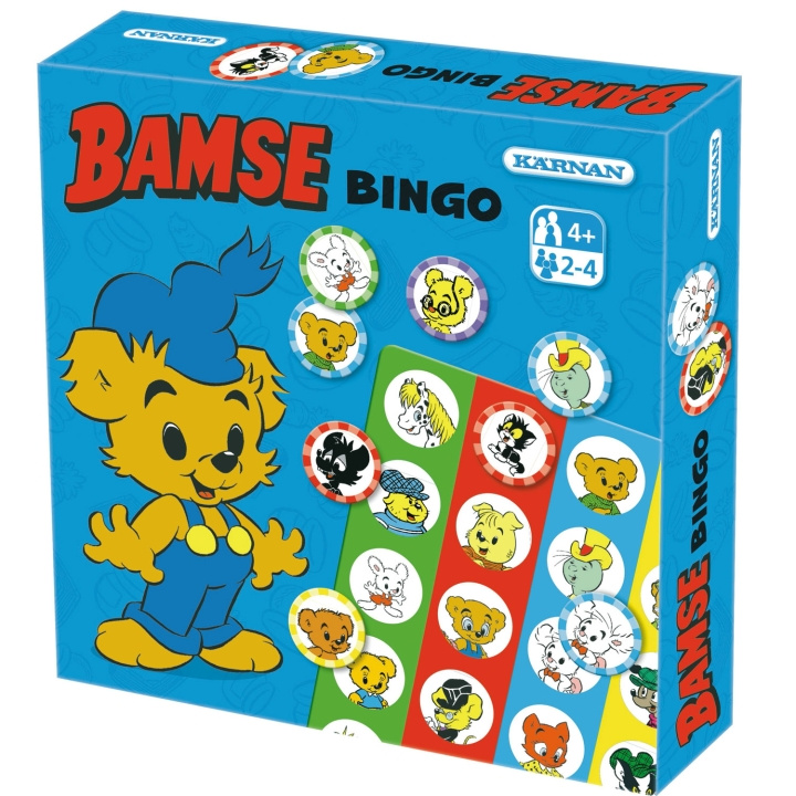 Kärnan Teddybjørn-bingo i gruppen LEKER, BARN OG BABY / Spill / Brettspill hos TP E-commerce Nordic AB (C64550)