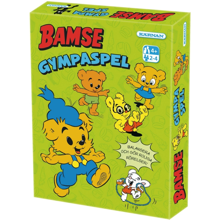 Kärnan Bamse Gympaspel i gruppen LEKER, BARN OG BABY / Leker / Brettspill / Barnespill hos TP E-commerce Nordic AB (C64554)