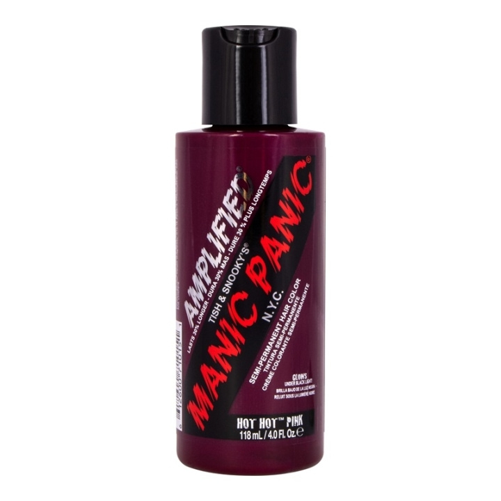 Manic Panic Amplified Hot Hot Pink i gruppen HELSE OG SKJØNNHET / Hår & styling / Hårpleie / Hårfarge / Hårfarge & Fargebombe hos TP E-commerce Nordic AB (C64561)