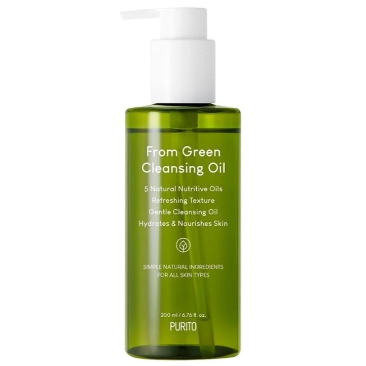 Purito From Green Cleansing Oil 200 ml i gruppen HELSE OG SKJØNNHET / Hudpleie / Ansikt / Ansiktsolje hos TP E-commerce Nordic AB (C64588)