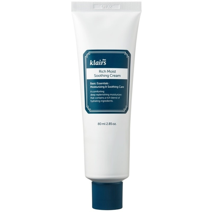 Klairs Rich Moist Soothing Cream 80 ml i gruppen HELSE OG SKJØNNHET / Hudpleie / Ansikt / Dagkrem hos TP E-commerce Nordic AB (C64589)