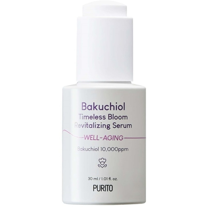 Purito Bakuchiol Timeless Bloom Revitalising Serum 30 ml i gruppen HELSE OG SKJØNNHET / Hudpleie / Ansikt / Hudserum hos TP E-commerce Nordic AB (C64595)