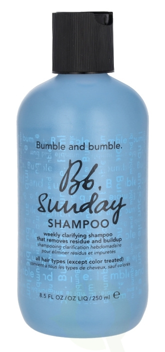 Bumble and Bumble Bumble & Bumble Sunday Shampoo 250 ml All hair types (except color treated) i gruppen HELSE OG SKJØNNHET / Hår & styling / Hårpleie / Sjampo hos TP E-commerce Nordic AB (C64614)