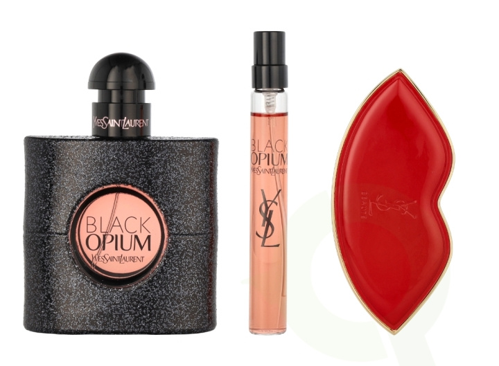 Yves Saint Laurent YSL Black Opium Giftset 60 ml 50ml/10ml/Mirror i gruppen HELSE OG SKJØNNHET / Gavesett / Gavesett for henne hos TP E-commerce Nordic AB (C64629)