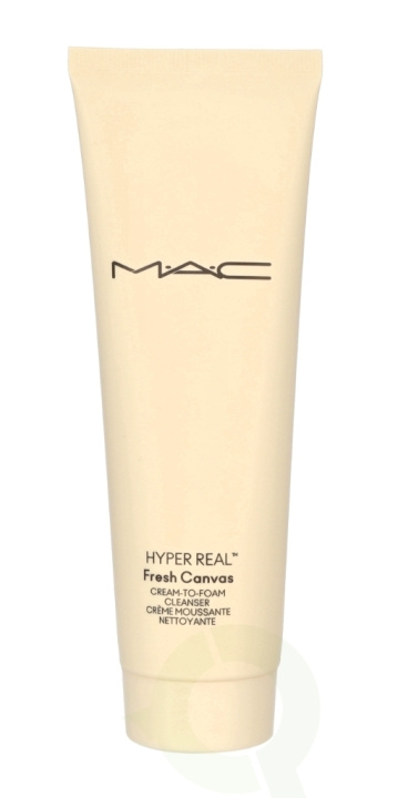 MAC Hyper Real Cream-To Foam Cleanser 125 ml i gruppen HELSE OG SKJØNNHET / Hudpleie / Ansikt / Rengjøring hos TP E-commerce Nordic AB (C64659)