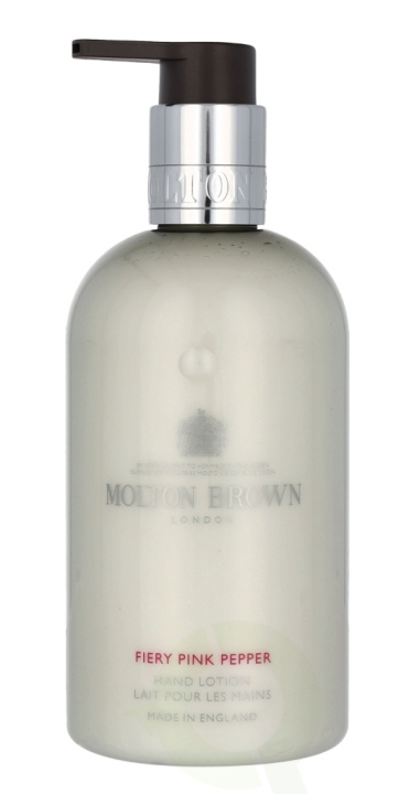 Molton Brown M.Brown Fiery Pink Pepper Hand Lotion 300 ml i gruppen HELSE OG SKJØNNHET / Manikyr/pedikyr / Håndkrem hos TP E-commerce Nordic AB (C64666)