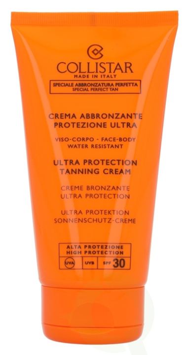 Collistar Ultra Protection Tanning Cream SPF30 150 ml i gruppen HELSE OG SKJØNNHET / Hudpleie / Soling / Solkrem hos TP E-commerce Nordic AB (C64700)