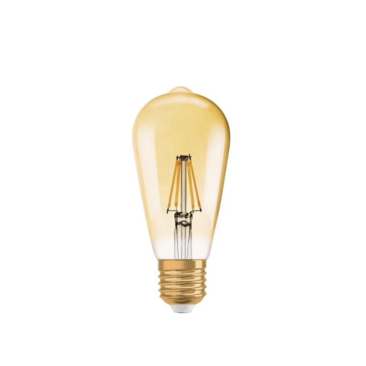 LEDVANCE LED 1906 Vintage Gold, 2,8W/21W, E27 Edison i gruppen Elektronikk / Lys / LED-lys hos TP E-commerce Nordic AB (C64719)