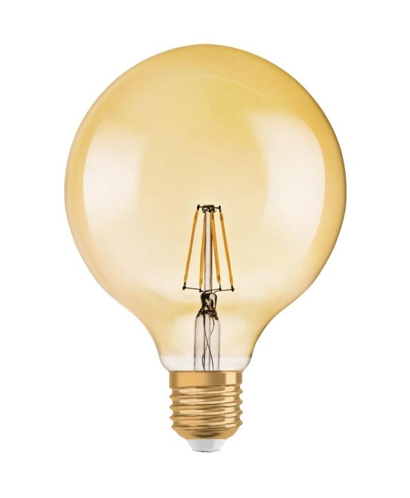 LEDVANCE LED 1906 Vintage Gold, 2,8W/21W, E27 Glob i gruppen Elektronikk / Lys / LED-lys hos TP E-commerce Nordic AB (C64720)