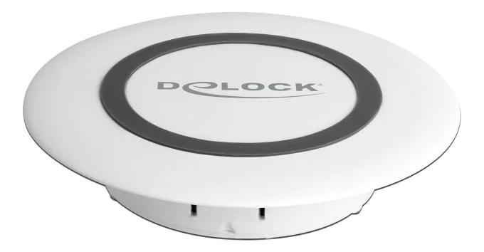 DeLOCK Wireless Qi Fast Charger 7.5W+10W table mounting i gruppen SMARTTELEFON & NETTBRETT / Ladere og Kabler / Trådløs lader QI hos TP E-commerce Nordic AB (C64761)