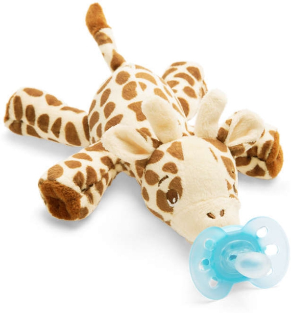 Philips Avent SCF348/11 Snuggle kosedyr med UltraSoft smokk, giraff i gruppen LEKER, BARN OG BABY / Babyleker (0-3 år) / Kosedyr hos TP E-commerce Nordic AB (C64827)