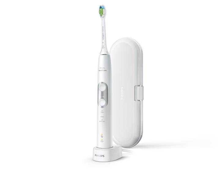 Philips Sonicare ProtectiveClean 6100 HX6877/28 elektrisk tandborste i gruppen HELSE OG SKJØNNHET / Munnpleie / Elektriske tannbørster hos TP E-commerce Nordic AB (C64844)