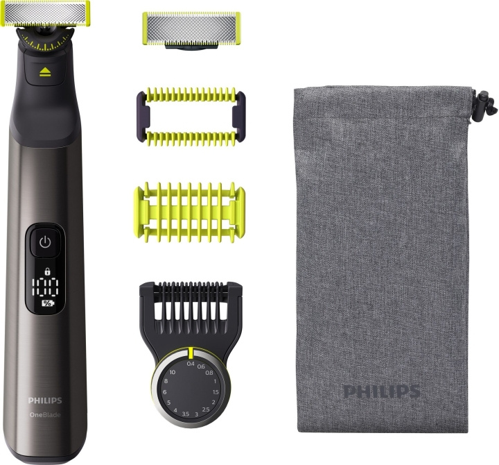 Philips OneBlade PRO 360 Face&Body QP6551/15 skjegg- og kroppstrimmer i gruppen HELSE OG SKJØNNHET / Hår & styling / Barbering og trimming / Hårtrimmere hos TP E-commerce Nordic AB (C64862)