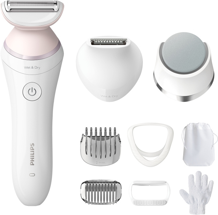 Philips SatinShave Prestige BRL176/00 barbermaskin for damer i gruppen HELSE OG SKJØNNHET / Hår & styling / Barbering og trimming / Barbermaskiner hos TP E-commerce Nordic AB (C64866)