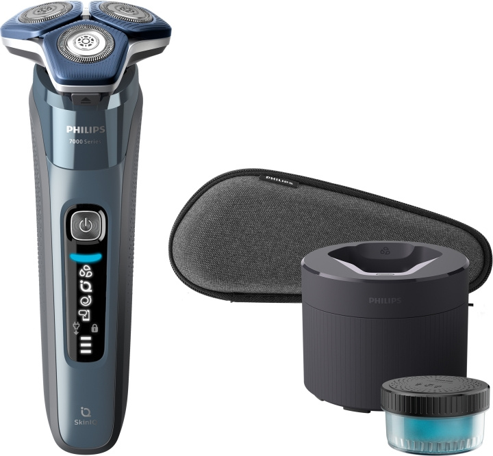 Philips Barbermaskin Series 7000 S7882/55 barbermaskin med rengjøringsstasjon i gruppen HELSE OG SKJØNNHET / Hår & styling / Barbering og trimming / Barbermaskiner hos TP E-commerce Nordic AB (C64870)