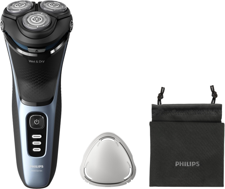 Philips rakapparat serie 3000 S3243/12 i gruppen HELSE OG SKJØNNHET / Hår & styling / Barbering og trimming / Barbermaskiner hos TP E-commerce Nordic AB (C64894)