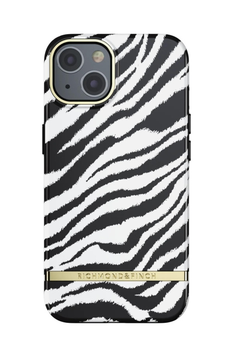 Richmond & Finch iPhone 13 Freedom Case, Zebra i gruppen SMARTTELEFON & NETTBRETT / Mobilbeskyttelse / Apple / iPhone 13 / Deksel hos TP E-commerce Nordic AB (C64928)