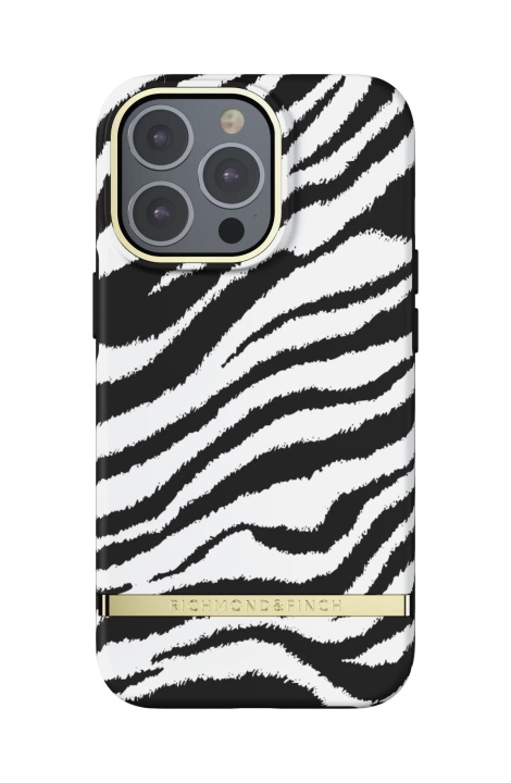 Richmond & Finch iPhone 13 Pro Freedom Case Zebra i gruppen SMARTTELEFON & NETTBRETT / Mobilbeskyttelse / Apple / iPhone 13 Pro / Deksel hos TP E-commerce Nordic AB (C64929)