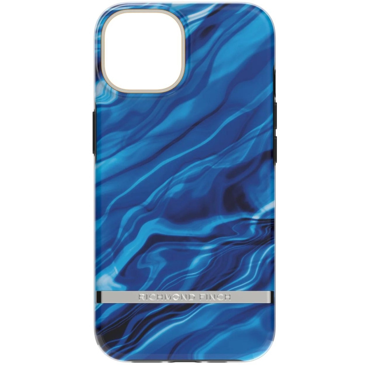 Richmond & Finch iPhone 14 case, Blue Waves i gruppen SMARTTELEFON & NETTBRETT / Mobilbeskyttelse / Apple / iPhone 14 hos TP E-commerce Nordic AB (C64939)