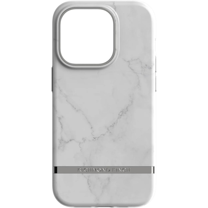Richmond & Finch iPhone 14 Pro-etui, hvit marmor i gruppen SMARTTELEFON & NETTBRETT / Mobilbeskyttelse / Apple / iPhone 14 hos TP E-commerce Nordic AB (C64954)
