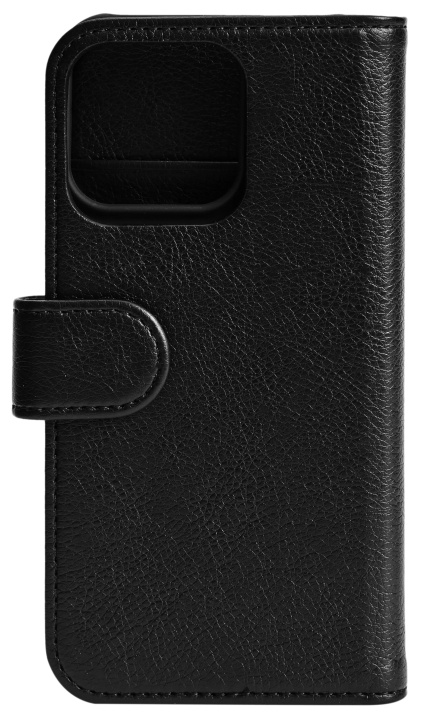 Essentials iPhone 13 Pro Max PU wallet,detach,3 card,Black i gruppen SMARTTELEFON & NETTBRETT / Mobilbeskyttelse / Apple / iPhone 13 Pro / Flippdeksel hos TP E-commerce Nordic AB (C65005)
