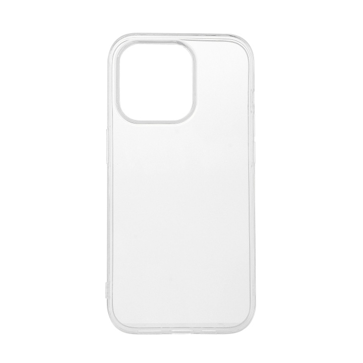 Essentials iPhone 14 Pro TPU-bakdeksel, gjennomsiktig i gruppen SMARTTELEFON & NETTBRETT / Mobilbeskyttelse / Apple / iPhone 14 hos TP E-commerce Nordic AB (C65033)