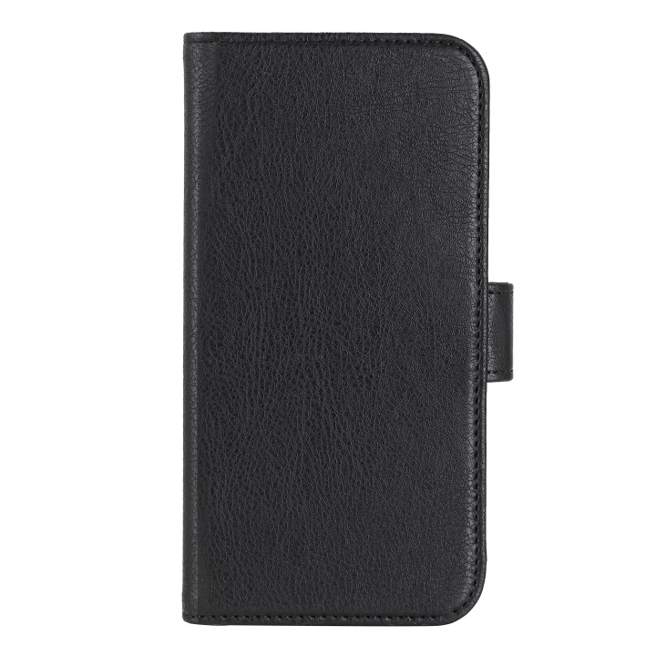 Essentials iPhone 13/14 PU wallet, detach, 3 card, Black i gruppen SMARTTELEFON & NETTBRETT / Mobilbeskyttelse / Apple / iPhone 13 hos TP E-commerce Nordic AB (C65034)