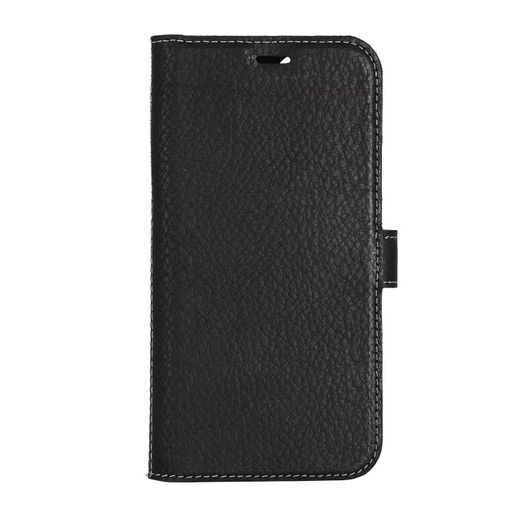 Essentials iPhone 13/14 Leather wallet, detachable,Black i gruppen SMARTTELEFON & NETTBRETT / Mobilbeskyttelse / Apple / iPhone 13 hos TP E-commerce Nordic AB (C65035)