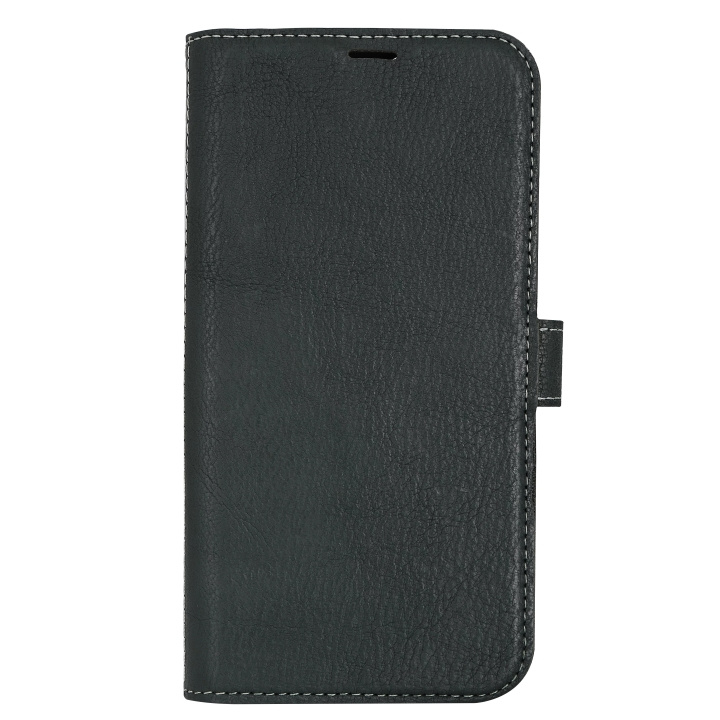 Essentials iPhone 13/14 Leather wallet, detachable,Green i gruppen SMARTTELEFON & NETTBRETT / Mobilbeskyttelse / Apple / iPhone 13 hos TP E-commerce Nordic AB (C65037)