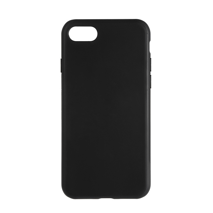 Essentials iPhone 6/7/8/SE (2020/2022) TPU-deksel, resirkulert, svart i gruppen SMARTTELEFON & NETTBRETT / Mobilbeskyttelse / Apple / iPhone SE (2nd gen & 3rd gen) / Deksel hos TP E-commerce Nordic AB (C65059)