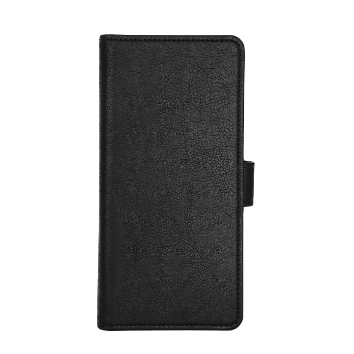 Essentials Redmi Note 12 PU wallet, detachable, black i gruppen SMARTTELEFON & NETTBRETT / Mobilbeskyttelse / Xiaomi hos TP E-commerce Nordic AB (C65067)